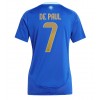Argentinien Rodrigo De Paul #7 Auswärtstrikot Copa America 2024 Kurzarm